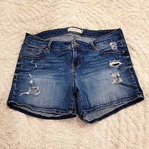 Denim Shorts Size 14 Torrid